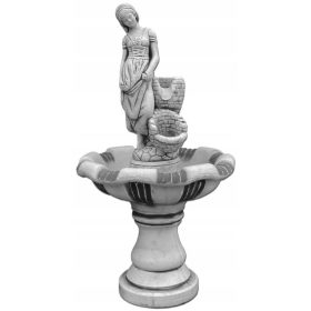  FONTANA A CASCATA FONTANA IN CEMENTO CON POMPA S107036