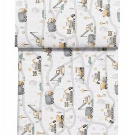    Lenzuolo in cotone per culla 90x180 tessuto cotone modello 056zol