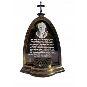    Candela LANTERNA con foto Tutti i Santi con eventuale scritta 30 cm