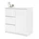  Cassettiera SaraMeble COCO 80 x 40 x 97 cm bianca
