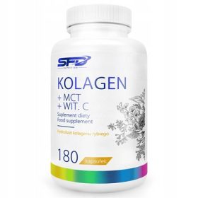   Collagene Idrolizzato + MCT + Vitamina C - 180 Capsule per Salute e Bellezza