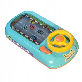    GIOCO PER BAMBINI SIMULAZIONE DI GUIDA AUTOMOBILE CORSA AL VOLANTE PER BAMBINI