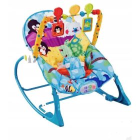    KINDER PLAY BABY BUCKER, DONDOLO, VIBRAZIONI 3 IN 1, FINO A 18 KG