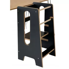    Aiutante di cucina per bambini, torre di apprendimento della piattaforma da cucina