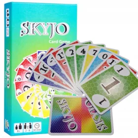    GIOCO DI CARTE SKYJO, CARTE DA GIOCO FAMIGLIA, SOCIAL, PARTY, STRATEGICHE