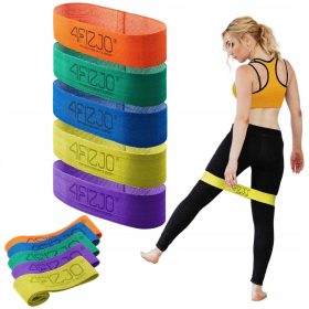  4FIZJO set di nastri FLEX BAND 5 pezzi 34 cmx5 cm