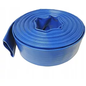    Manichetta antincendio 1.1/4" (32mm) piatta per pompa fossa settica layflat 6 bar 20m