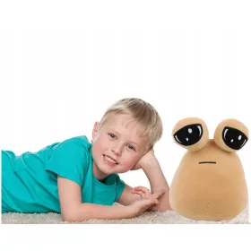    IL PIÙ GRANDE FINO A 50 CM ALIEN POU SIMPATICO CUSCINO MASCOTTE PELUCHE