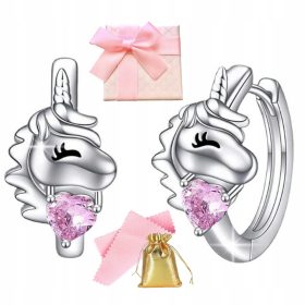  Orecchini a cerchio in argento per bambini Alola