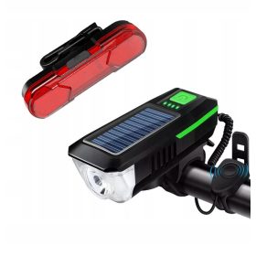    Illuminazione per bicicletta DMR ZPTLED_SOLAR Batteria da 1000 lm