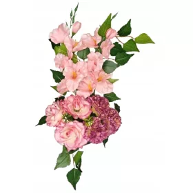    Decorazione tombale, bouquet tombale, CALLIA, composizione cimiteriale, bouquet