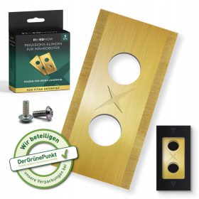    Lame di ricambio in titanio per Robot Rasaerba, compatibili con Worx Landroid