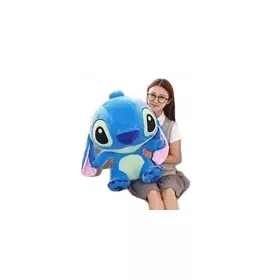  PELUCHE COCCOLE MASCOTTE LILO E STICH ORSO Blu 55 cm XXL