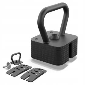    Carico Kettlebell regolabile 2,5-19 kg REGOLAZIONE RAPIDA - Zipro QUADRATO