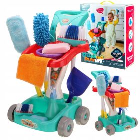    Set di pulizia per bambini - Accessori realistici e carrello