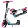  GRANDE SCOOTER PIEGHEVOLE CON CINGHIA, RUOTE GRANDI, MANIGLIA