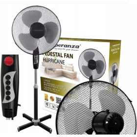  Ventilatore da terra Esperanza HURRICANE nero