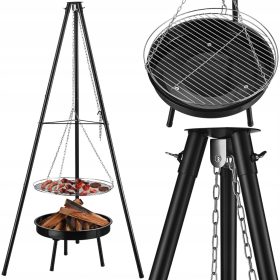    Barbecue da giardino con treppiede FIREPELLER 2in1 Mark Adler Roast 3.0