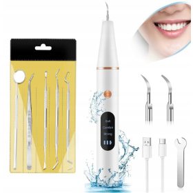    ABITATORE DENTALE AD ULTRASUONI PER DENTI POTENTE 4 MODALITÀ