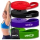  SET DI 4 GUIDE DI RESISTENZA PER ESERCIZI DI TRAZIONI, BANDE DA ALLENAMENTO POWER BAND