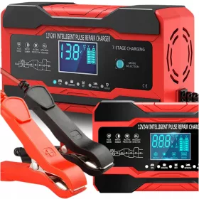    RADDRIZZATORE AUTOMATICO CON FUNZIONE RIPARAZIONE 12V 24V 10A