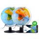  GAJA SMART mappamondo fisico/politico illuminato, sfera da 30 cm Nova Rico