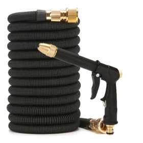  TUBO FLESSIBILE DA GIARDINO Premium + PISTOLA 5m