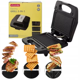  Kamille KM6724 Tostapane Nero 800 W