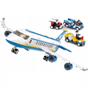    Set di mattoncini per l'aeroporto Sluban M38-B0366 463 pz.