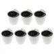  Vaso da fiori 1 cm x 1 x 1 cm, plastica bianca