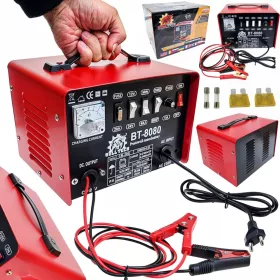    AVVIAMENTO 12/24V RADDRIZZATORE PER AUTO CON AVVIAMENTO PER RICARICA POTENTE 24A