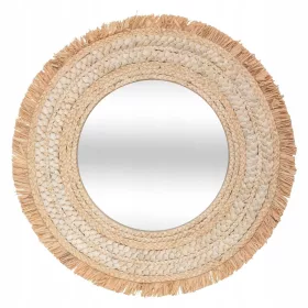    Specchio da parete Atmosphera, cerchio, cornice in legno, 680 x 680 mm