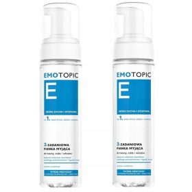   EMOTOPIC Schiuma Lavante Multifunzionale 3-in-1 per Viso, Capelli e Corpo