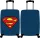  Valigia per bambini Superman Eplusm 50 l Sfumature di blu, multicolore