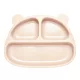  Ciotola Mjölk in silicone con scomparti per bambini a forma di orsetto BLW