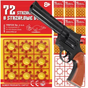    CAPPUCCI REVOLVER PISTOLA, BUNCHING PRIMER + CARTUCCE PRIMER 792 COLPI