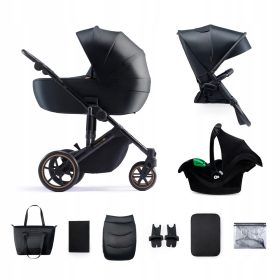    Passeggino multifunzione 3 in 1 con seduta PRIME 2 Kinderkraft, nero