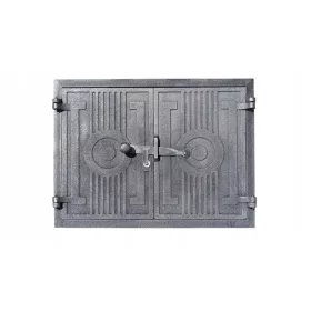 Porta del pane in ghisa per affumicatoio, forno,