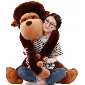  CUSCINO IN PELUCHE MASCOTTE LUNGO GATTO 110CM