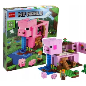  MINECRAFT 21170 Pig House Blocchi GRANDE