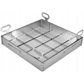    Pozzetto di Ispezione 500x500x80 mm Sistema Lock Up in Acciaio Inox