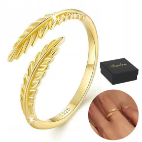    Anello in Argento 925 Oro Anelli da Donna Argento Regolabili