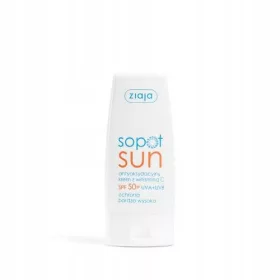    ZIAJA SOPOT SUN Crema antiossidante con vitamina C SPF50+ UVA + UVB, 50 ml