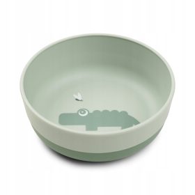  Fatto da Deer Foodie Croco Green Baby Bowl