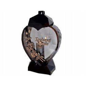    CANDELA CANDELE LAMPADE PER NONNO NONNO PER TOMBA DI OB BIANCO + CANDELA LED