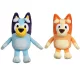  PELUCHE MASCOTTE COCCOLE BLUEY BLU E BINGO PELUCHE DA 28 CM PER BAMBINI