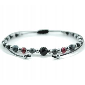    Bracciale Celebrity TORMALINA + segno zodiacale SCORPIONE zodiaco TZ08