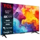  TV LED 50" TCL 50V6B 4K UHD HDR Smart GoogleTV Android WiFi Bluetooth