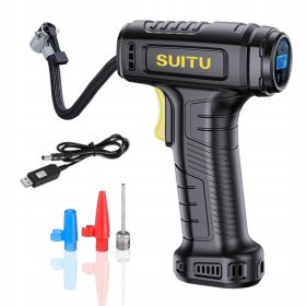    COMPRESSORE PER AUTO POMPA ELETTRICA PER BICICLETTA COMPRESSORE WIRELESS