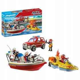    Playmobil City 71569 Azione dei vigili del fuoco sull'acqua